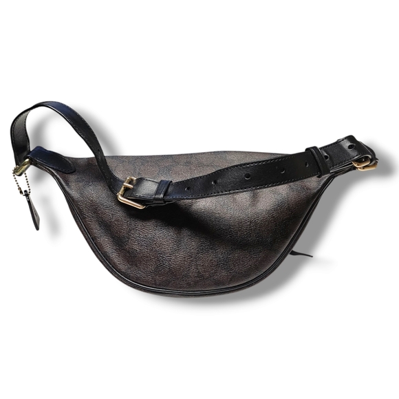 Coach Signature Belt Bag Fanny Pack in Brown - Picture 3 of 5